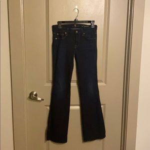 7 For All Mankind boot cut jeans!